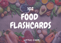 102 Food Flashcards for Kids – Printable Fruits & Vegetables Learning Cards