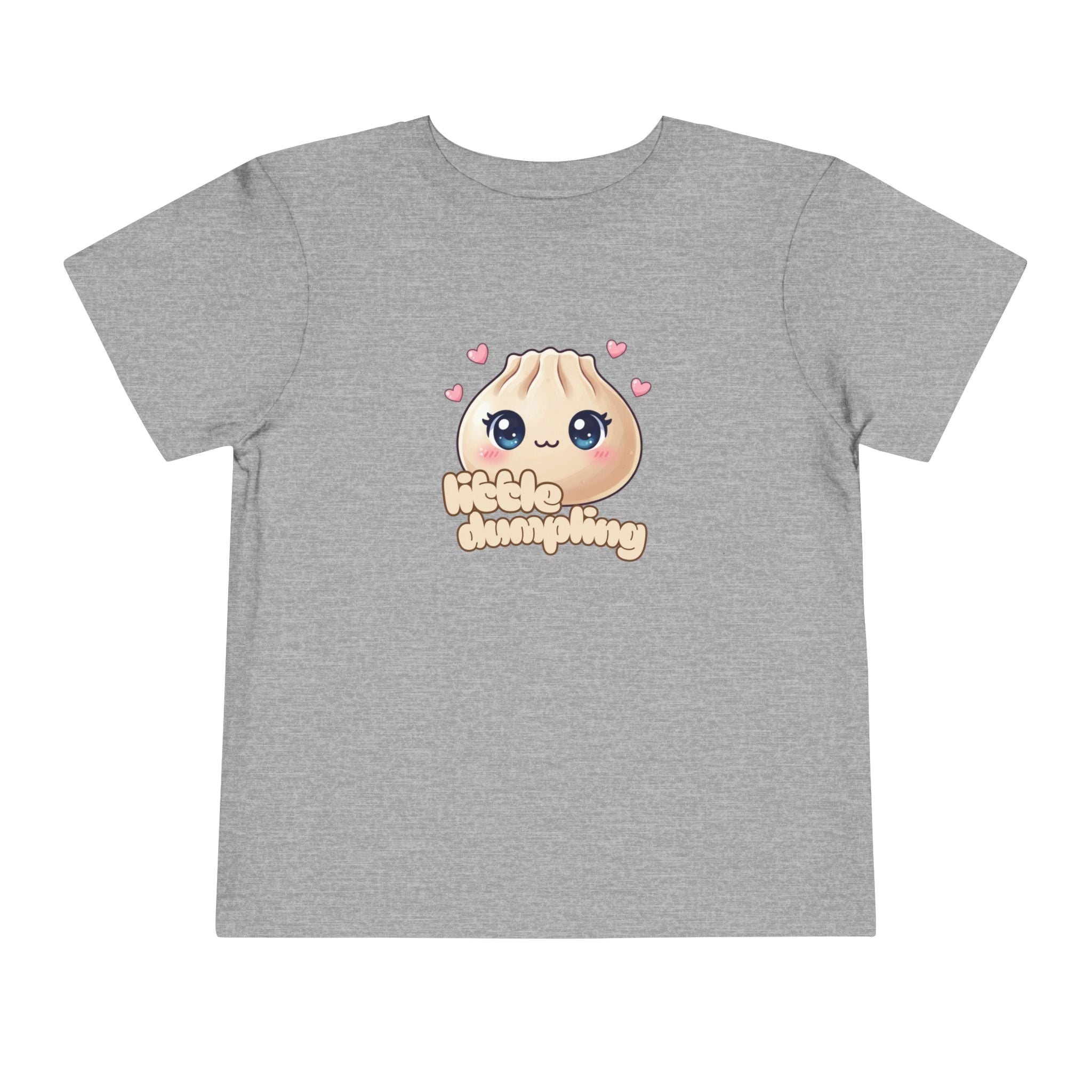 Toddler Dumpling Shirt | Cute Food Graphic Tee for Kids | Unisex Lightweight Cotton Top