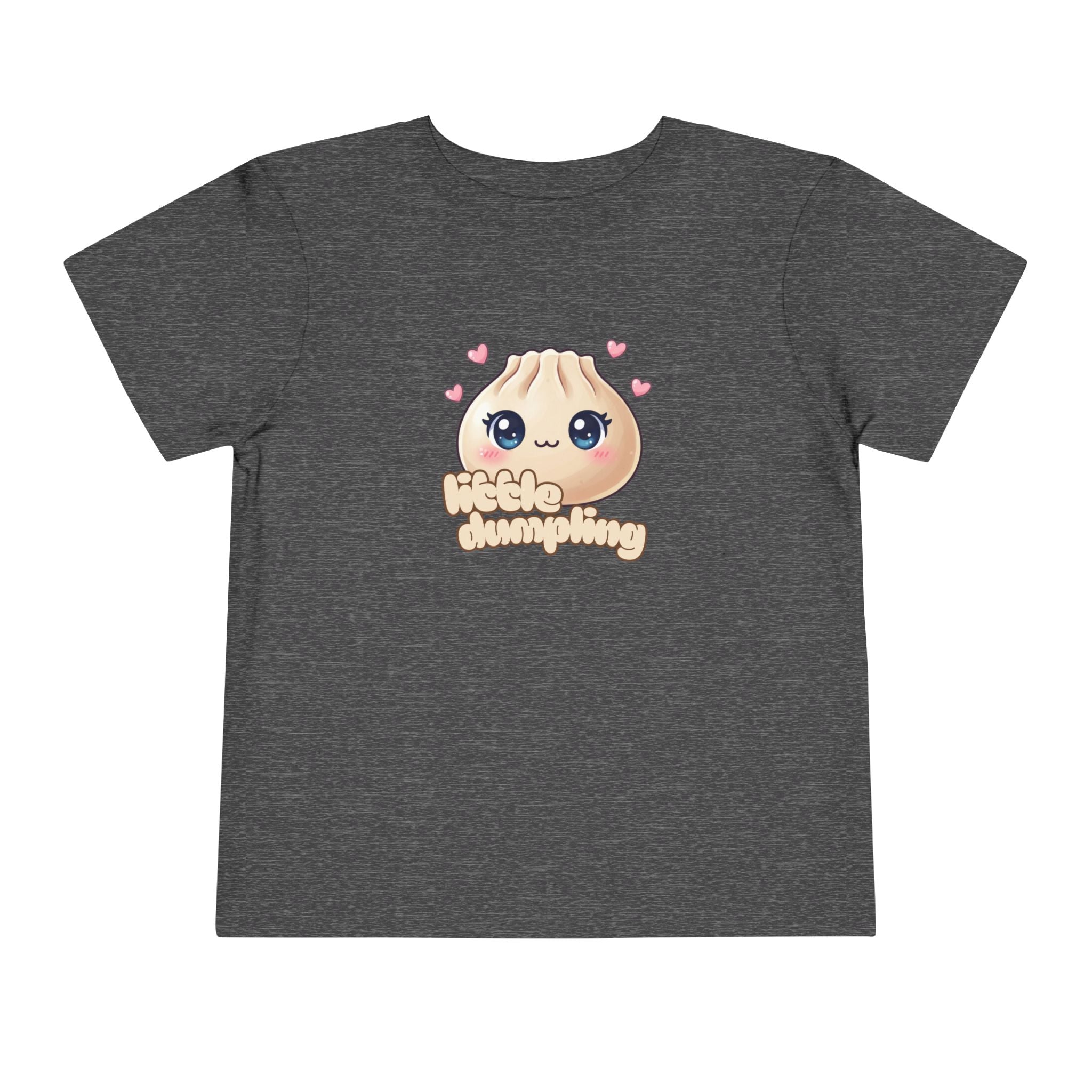 Toddler Dumpling Shirt | Cute Food Graphic Tee for Kids | Unisex Lightweight Cotton Top