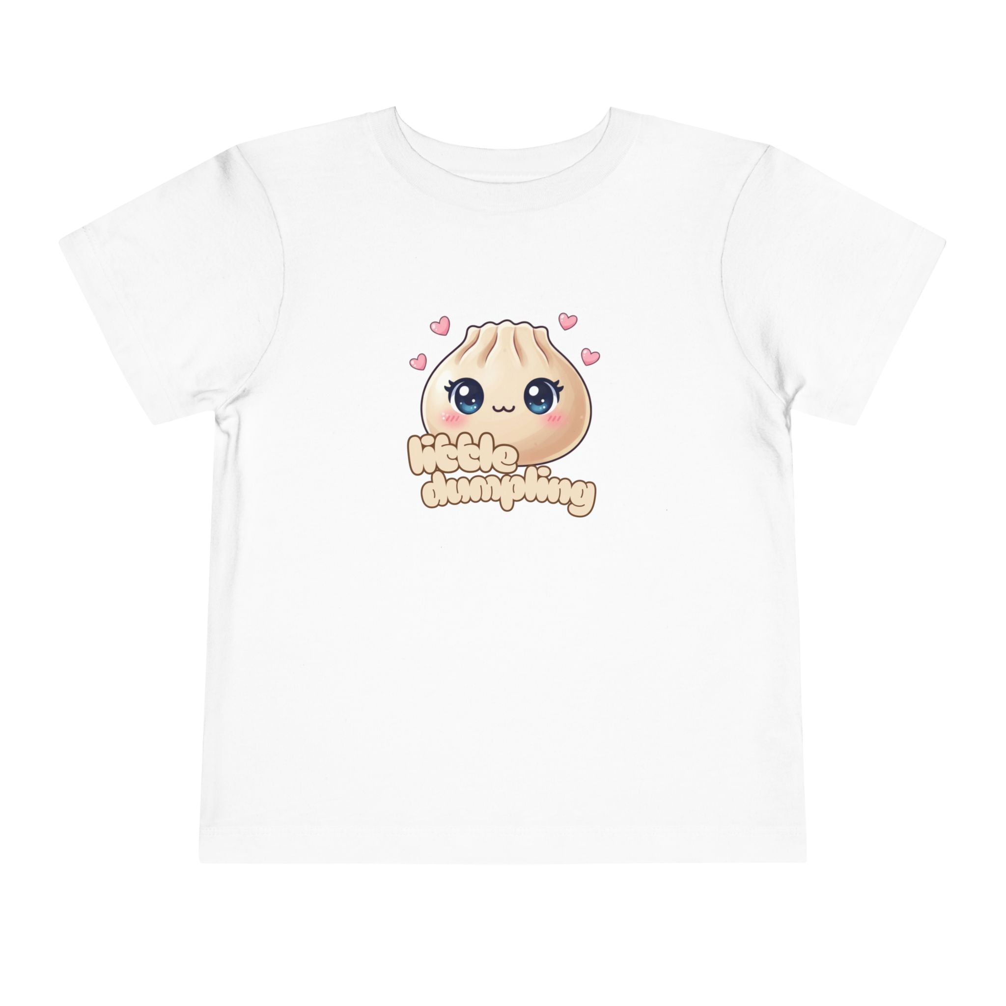Toddler Dumpling Shirt | Cute Food Graphic Tee for Kids | Unisex Lightweight Cotton Top