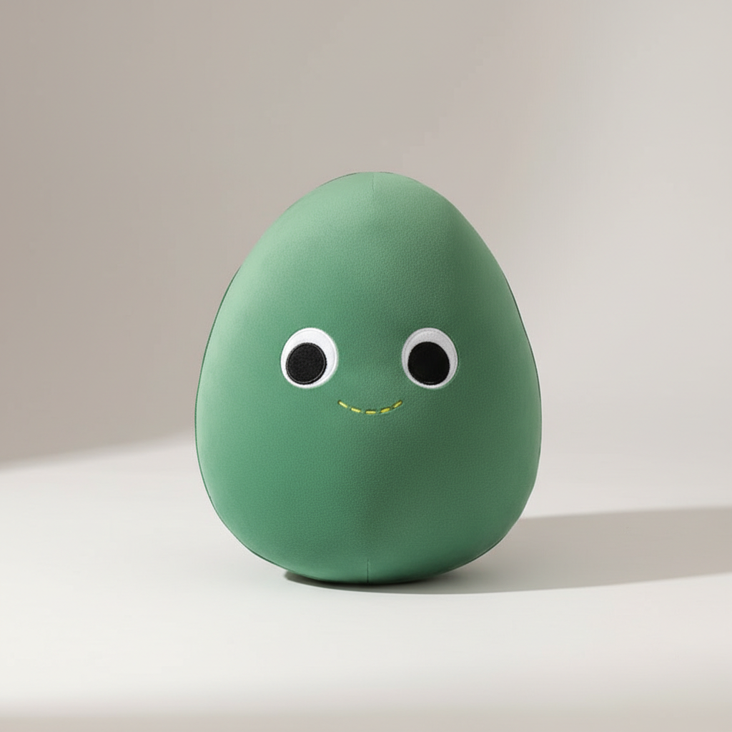 Cute Avocado Plushie with Detachable Seed