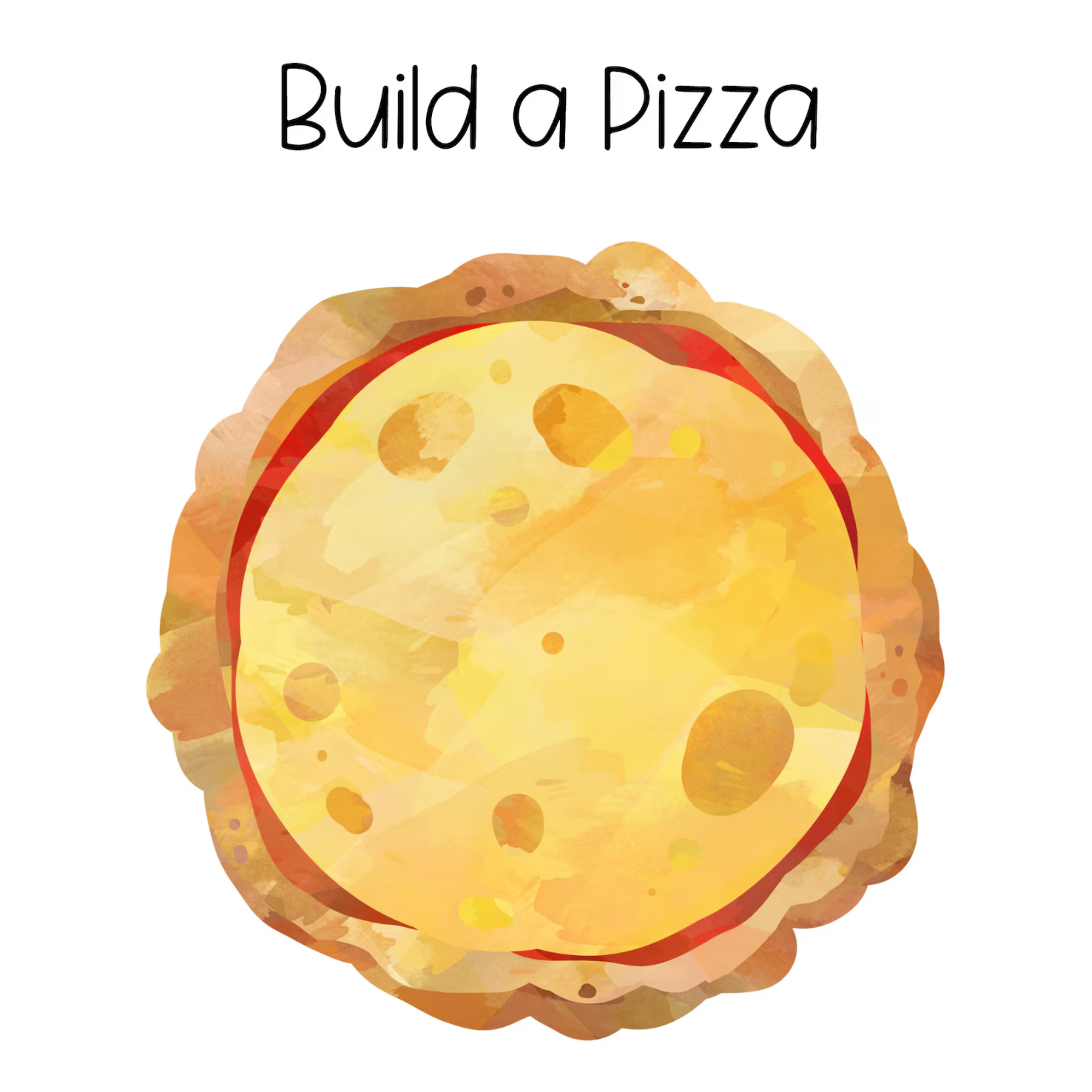 Build a Pizza Printable Activity for Kids | Counting Food Game | Preschool Cooking ActivityBuild a Pizza Printable Activity for Kids | Counting Food Game | Preschool Cooking Activity