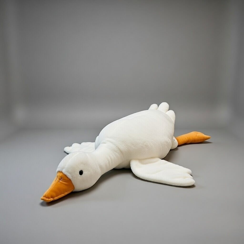 6 FT | 190cm Giant Goose Plushie – Huge Soft Goose Body Pillow