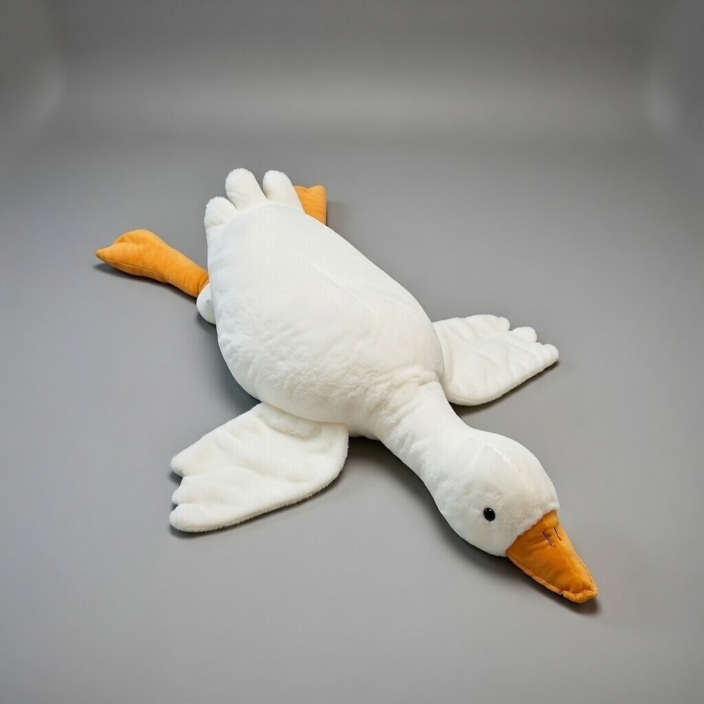 6 FT | 190cm Giant Goose Plushie – Huge Soft Goose Body Pillow