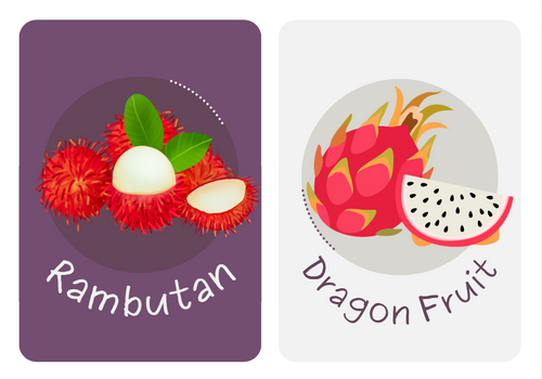 102 Food Flashcards for Kids – Printable Fruits & Vegetables Learning Cards