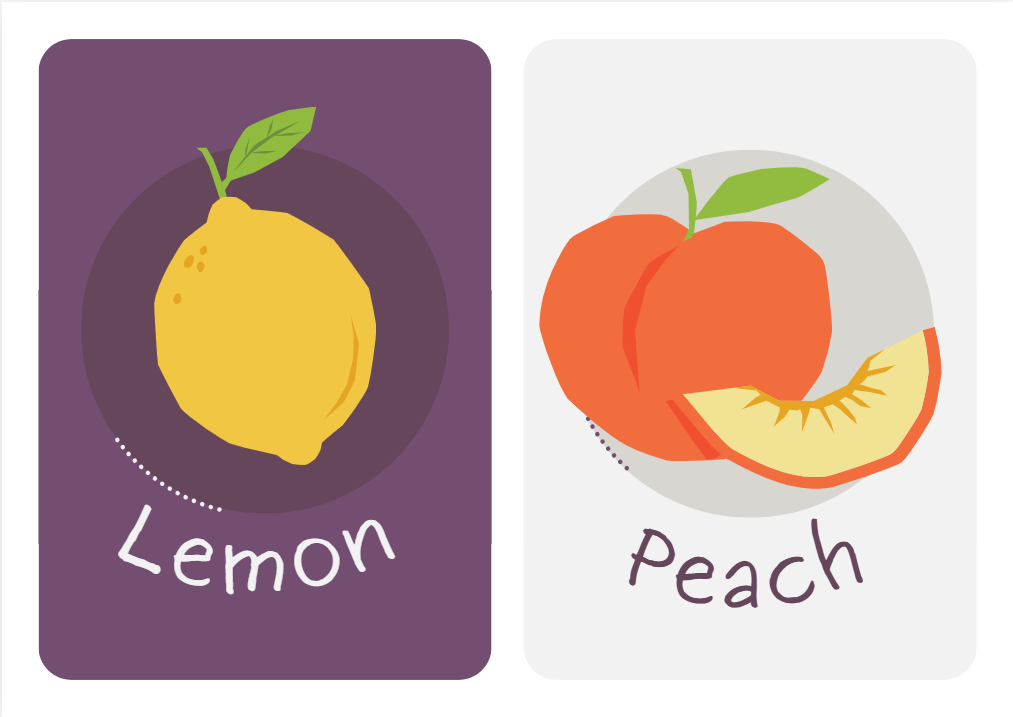 102 Food Flashcards for Kids – Printable Fruits & Vegetables Learning Cards